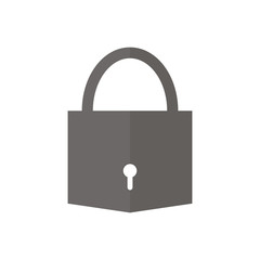 lock flat icon