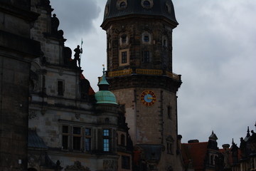 Wall Mural - Dresden, Germany. Old town view. Cityscape.