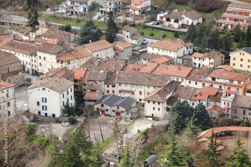 Fotografie, Obraz paese del casentino appennino tra emilia e toscana