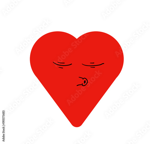 Komik Eglenceli Kalp Figuru Buy This Stock Illustration And Explore Similar Illustrations At Adobe Stock Adobe Stock