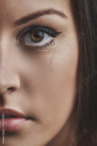 Sad Woman Crying Stock Photo 276045492 Alamy