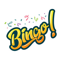 Canvas Print - Bingo Game Illustration