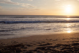 Fototapeta Nowy Jork - Beach Sunset Nicaragua