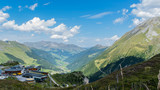 Fototapeta Na drzwi - Gebirge in Österreich Mayrhofen in Zillertal