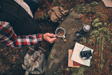 Canvas Print - Need another hot drink. 