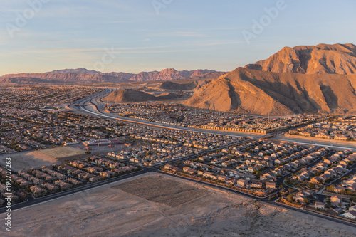 Early morning view of new n...