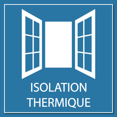 Canvas Print - Logo isolation thermique.