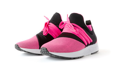 isolated unisex modern style jogging shoes