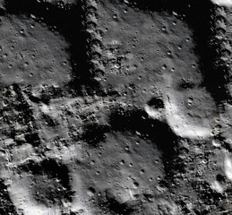Wall Mural - moon surface. realistic 3d render of moon and space. space and planet. satellite. nebula. stars. ele