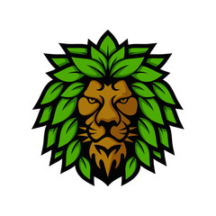 Wall Mural - Lion Logo Stock Images