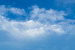 © suwatsilp - blue sky with clouds closeup