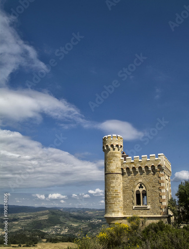 Fotografie, Obraz Tour Magdala à Rennes-le-Château, Aude, France