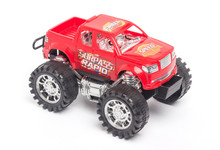 Red Toy Car Bigfoot