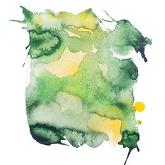 Wall Mural - colorful retro vintage abstract watercolour aquarelle paint.