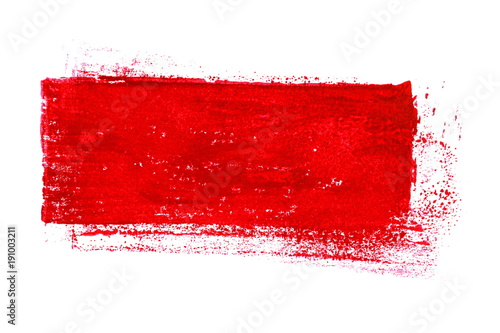 na-bialym-tle-czerwony-pasek-niechlujny-kolor
