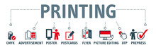 Banner Printing Vector Design Concept