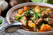 © Sławomir Fajer - Irish stew made with beef, potatoes, carrots and herbs