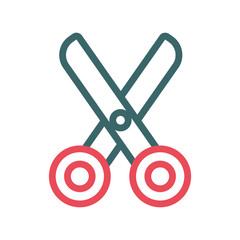 Sticker - scissors icon image