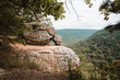 Hawksbill Crag Whitaker Point Hiking Trail in Arkansas near Fayetteville