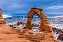 Winter At Delicate Arch