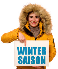 Canvas Print - Wintersaison