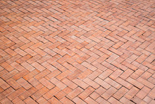 Red Brick Floor Texture
