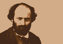 Cézanne - Peintre - Portrait - Personnage Historique - Artiste Peintre - Personnage Célèbre