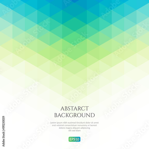 Abstract background with a pattern of triangles. Space for text.