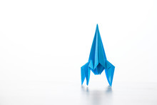 Paper Homemade Origami Rocket.
