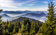 © Martin Lakostik - Beautiful view on foggy mountains in Slovakia