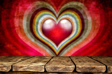 Wall Mural - Valentines day background