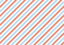 Red And Blue Diagonal Striped Background 