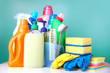 Sanitary household cleaning items,domestic supplies.