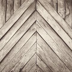 Wall Mural - Grunge old wood wall texture background