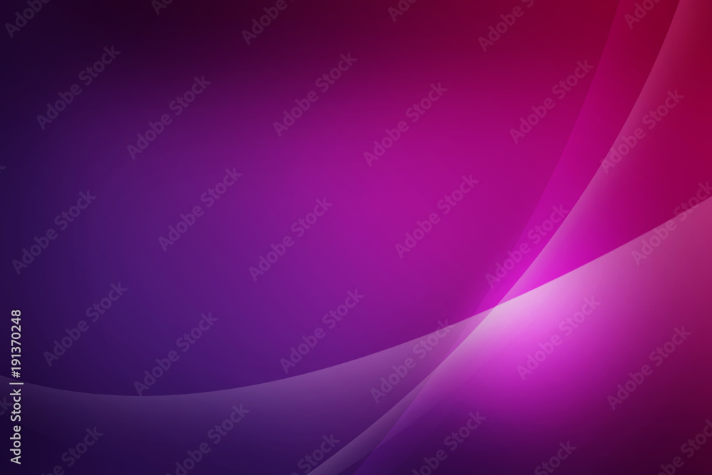 Abstract dark purple background of abstrack with curves wave line ...