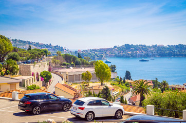 Beautiful coast of french riviera, France