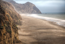 Beautiful Empty Beaches At Sunrise In Point Reyes, California