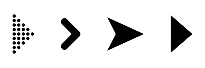Poster - set of black vector arrows. arrow icon. arrow vector icon. arrow. arrows vector collection. arrows i
