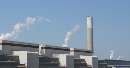 Wall Mural - Coal fired power station