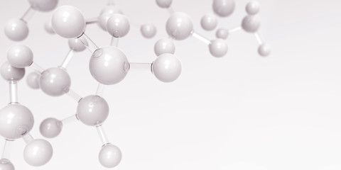 Wall Mural - dna molecules or atom