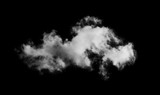 Fototapeta Łazienka - clouds on black background