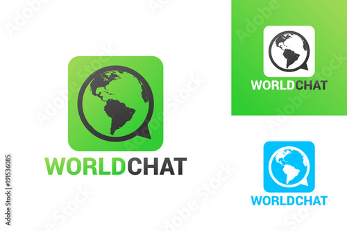 World Chat Logo Template Design Vector Emblem Design Concept Creative Symbol Icon Stock Vector Adobe Stock World Chat Logo Template Design Vector Emblem Design Concept Creative Symbol Icon Stock Vector Adobe Stock