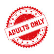 © zobaair - Adults Only red grunge stamp isolated