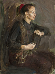 oil painting, portrait