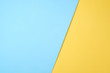 blue and yellow pastel paper color for background