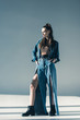© LIGHTFIELD STUDIOS - beautiful stylish woman in trendy denim clothes