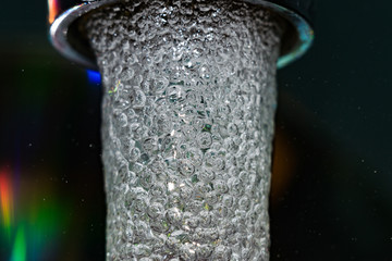 tap water close up