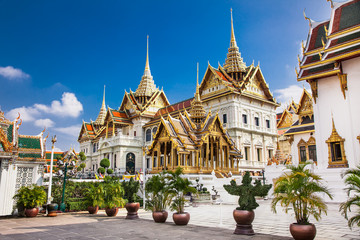 grand palace in phra nakhon in bangkok, thailand.