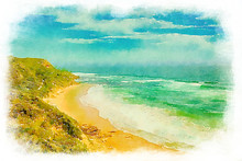 Glenair Beach In Australia