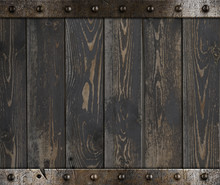 Wood Barrel Medieval Background